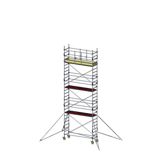  - Gerüstl.: 1,80 m ,  Arbeitsh.: 8,30m ,  Gerüsth.: 7,30m ,  Standh.: 6,30m