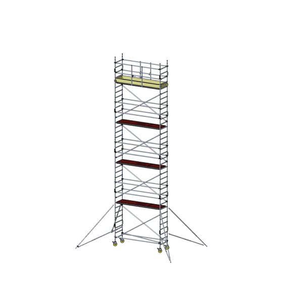  - Gerüstl.: 1,80 m ,  Arbeitsh.: 10,30m ,  Gerüsth.: 9,30m ,  Standh.: 8,30m