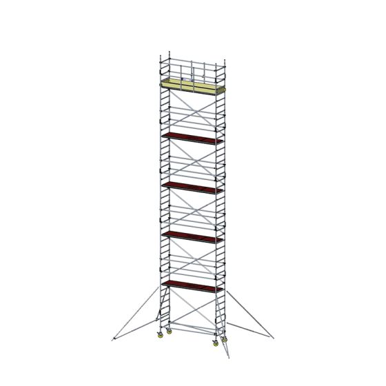  - Gerüstl.: 2,50 m ,  Arbeitsh.: 12,30m ,  Gerüsth.: 11,30m ,  Standh.: 10,30m